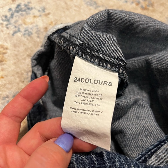 24 colours Jean skirt - Picture 4 of 4